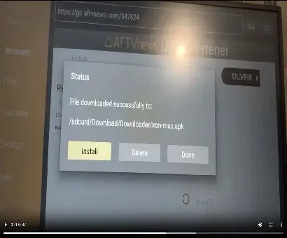 comment installer IronTV Pro