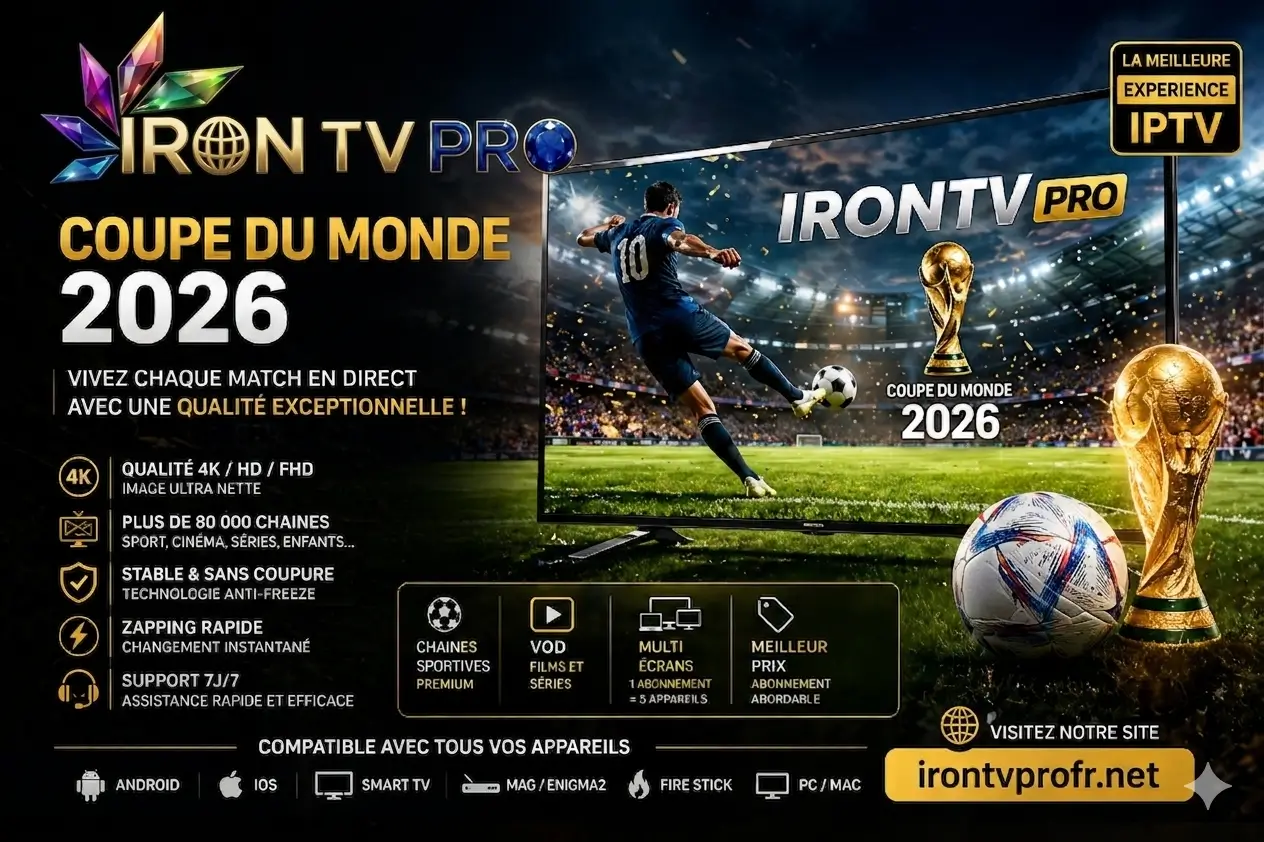 IronTV Pro Coupe du Monde 2026