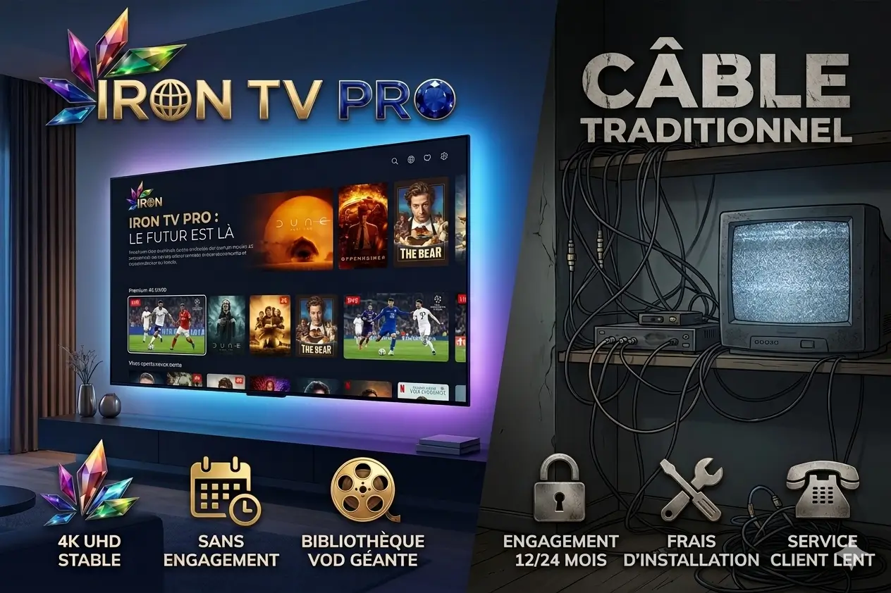 Iron TV Pro vs Cable