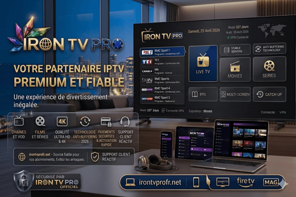 Source officielle d Iron TV Pro