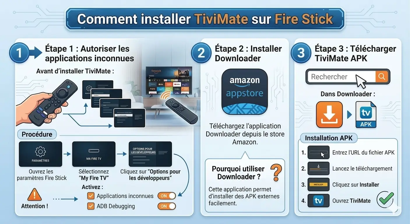 Comment configurer Iron TV Pro sur TiviMate,TiviMate Premium,IRON TV PRO,Installer TiviMate&nbsp;Premium