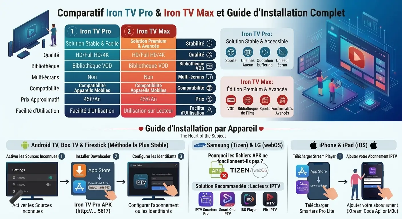 T&eacute;l&eacute;charger Application Iron TV Pro APK,Meilleure&nbsp;application IPTV 2026,T&eacute;l&eacute;charger Iron TV Pro APK,Iron TV Pro