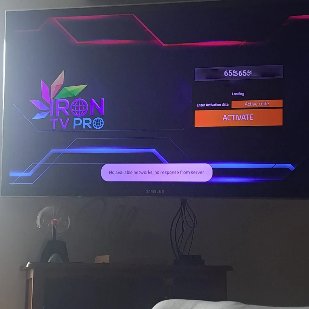 Iron TV Pro ne fonctionne pas,Iron TV Pro Max,abonnement iron tv